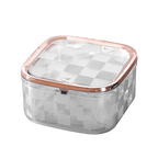 Mini Poubelle Transparente De Bureau