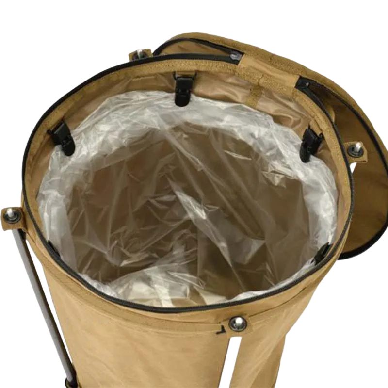 Poubelle de camping pliable 20L compacte et légère