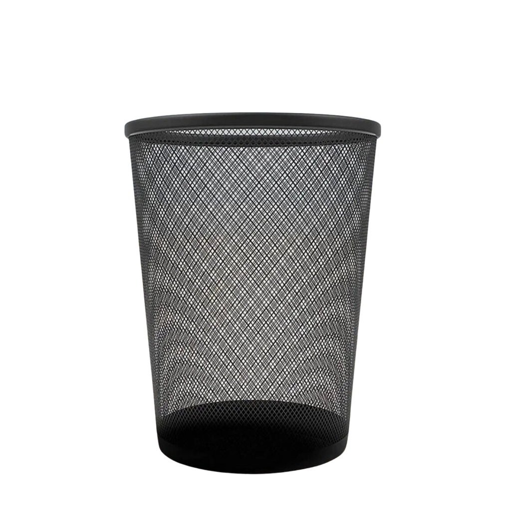 Corbeille à Papier noire