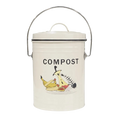Composteur rond en métal