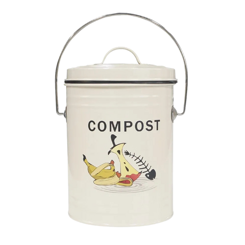 Composteur rond en métal
