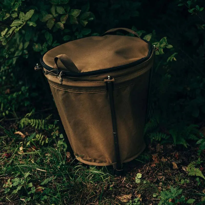 Poubelle de camping pliable 20L compacte et légère