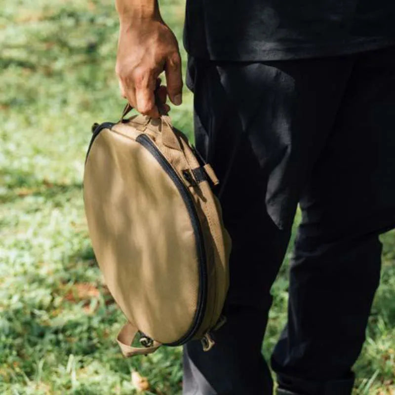 Poubelle de camping pliable 20L compacte et légère