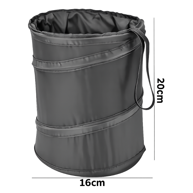 Corbeille en tissu pliable compacte et multiusage