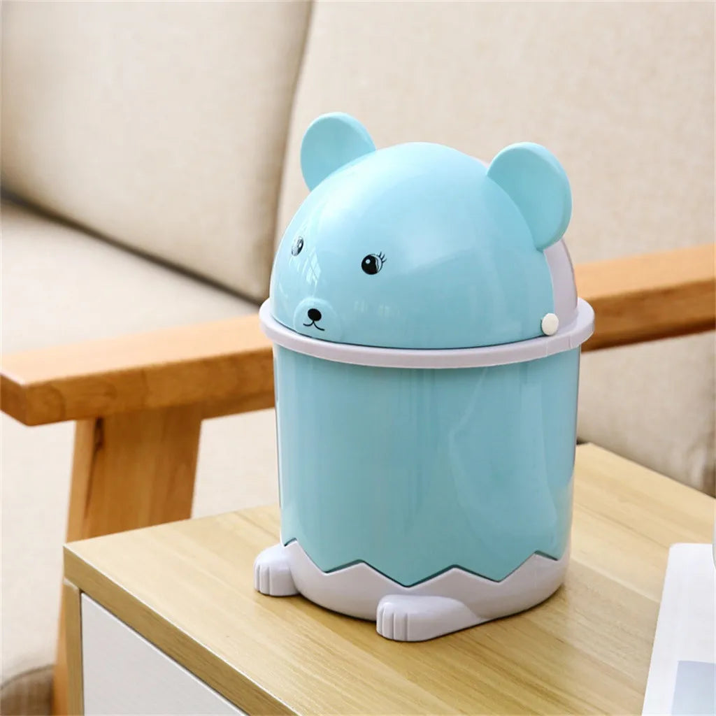 Mini Poubelle Ours de Bureau