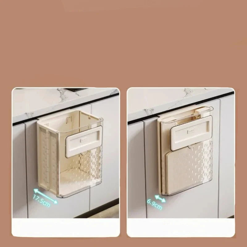 Poubelle de Cuisine Transparente Suspendue