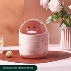 Poubelle de table design avec couvercle basculant