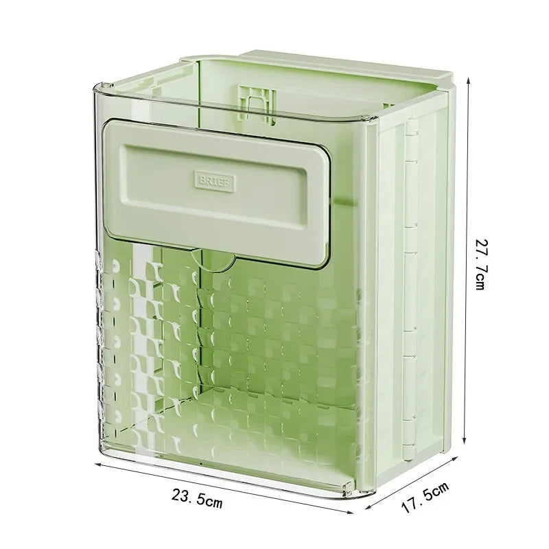 Poubelle de Cuisine Transparente Suspendue