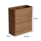 Poubelle en Bois Durable