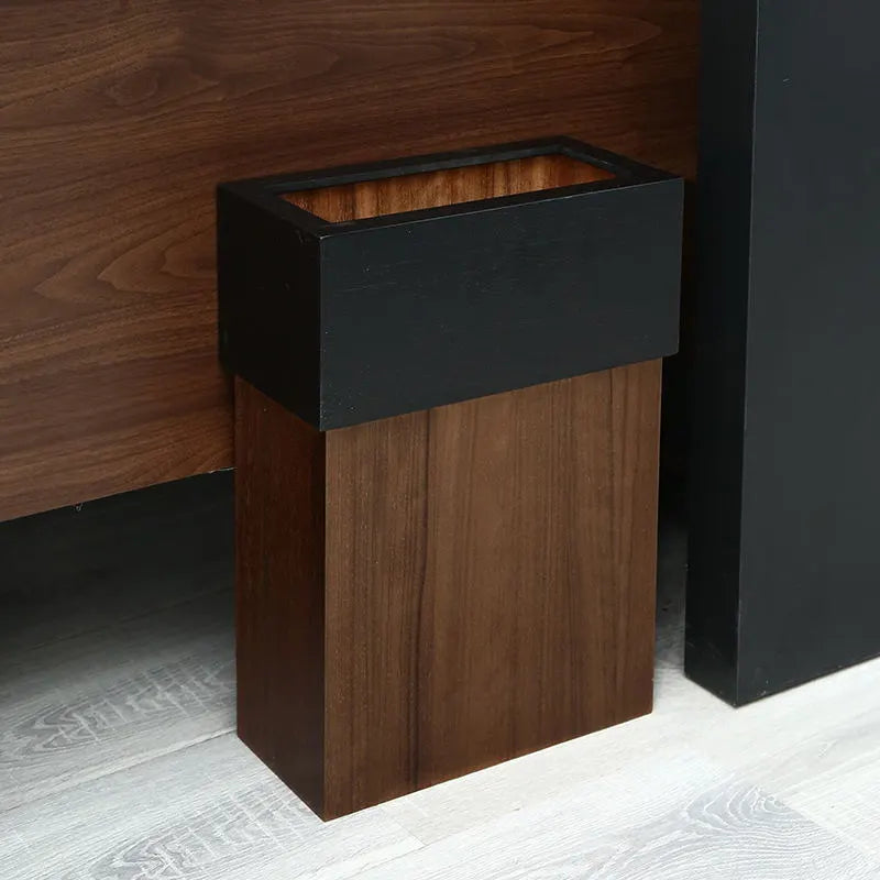 Poubelle de Cuisine en Bois