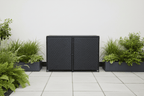 Abri Poubelle Rattan Duo