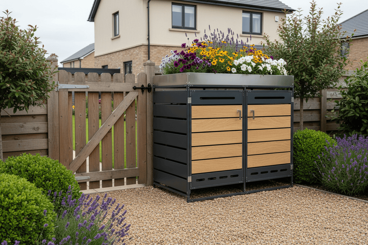 Abri Poubelle Natura Horizon Duo