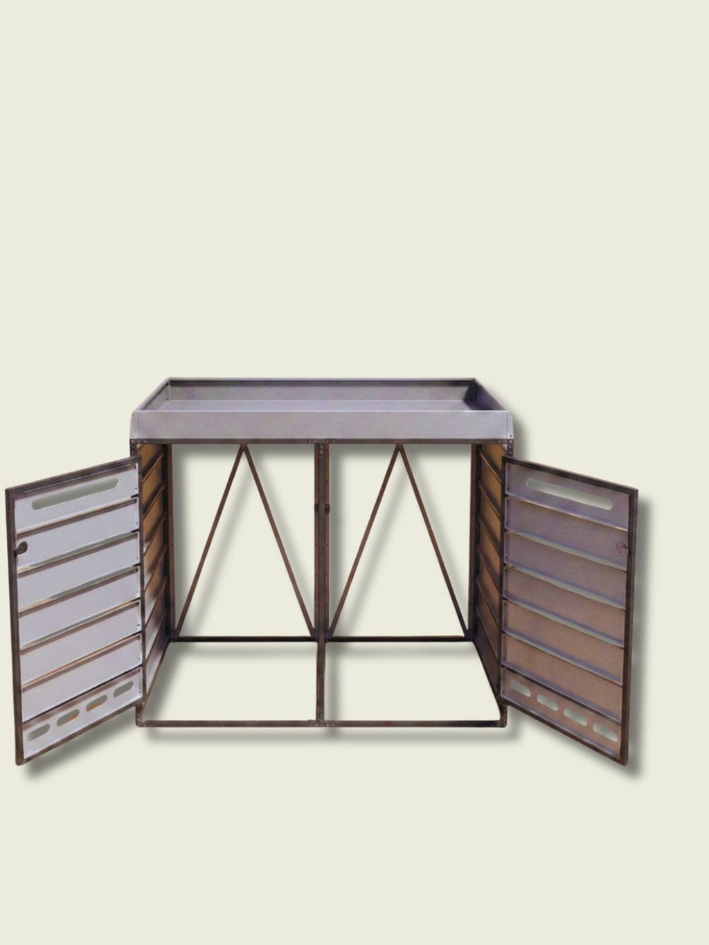 Abri Poubelle Natura Horizon Duo