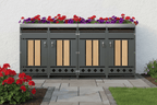 Abri Poubelle Natura Quad