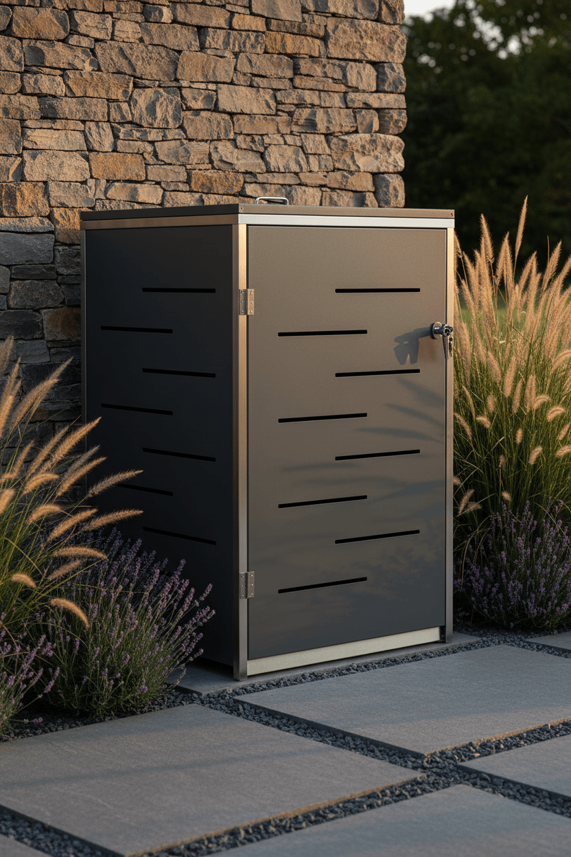 Abri Poubelle Urban Steel