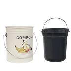 Composteur rond en métal