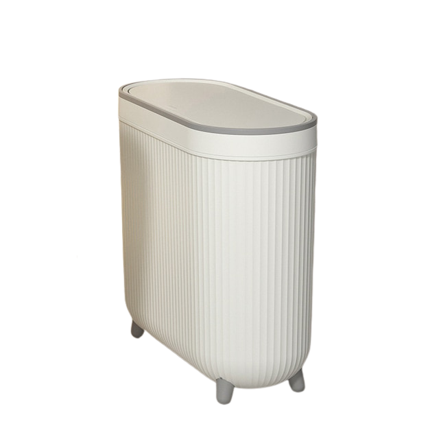 Poubelle de luxe dorée