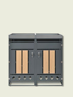 Abri Poubelle Natura Duo