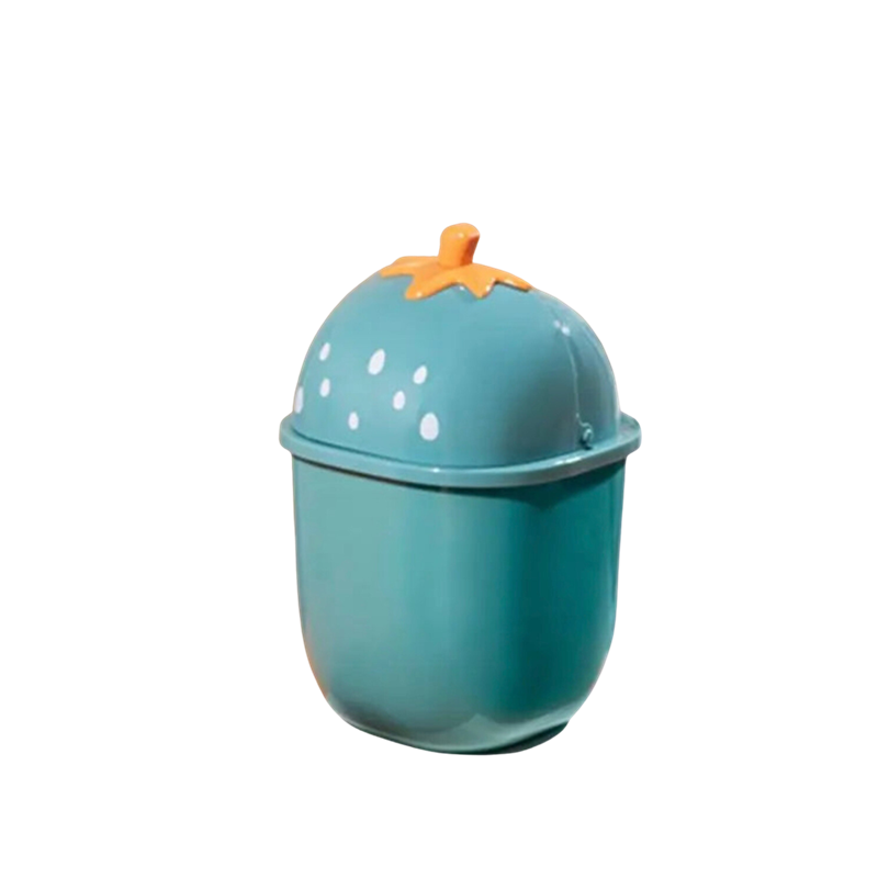 Mini Poubelle de Bureau Tonneau Multicolore