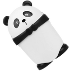 Poubelle décorative design panda avec couvercle