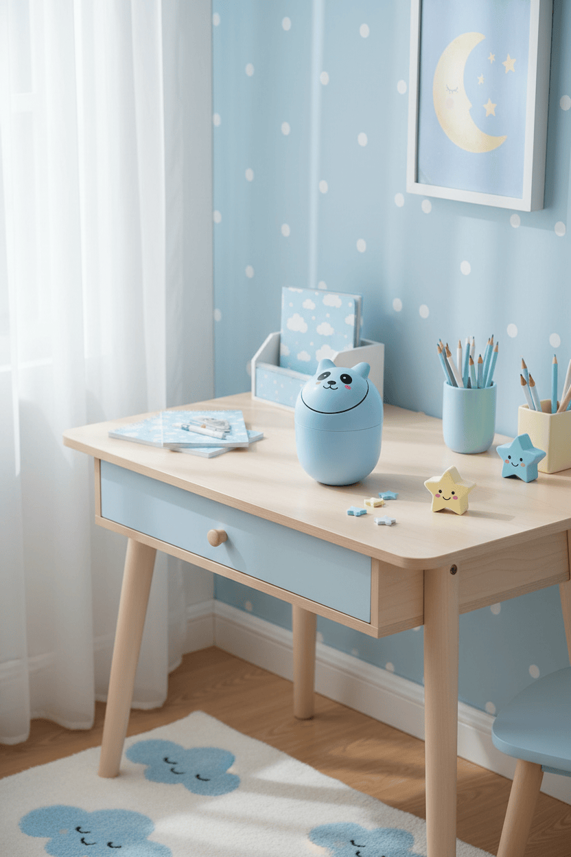 Mini Poubelle Panda