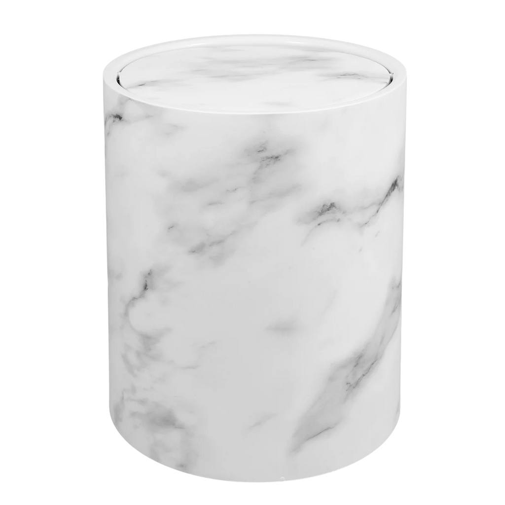 Petite Poubelle Imitation Marbre