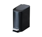 Poubelle design à pédale en inox 6L