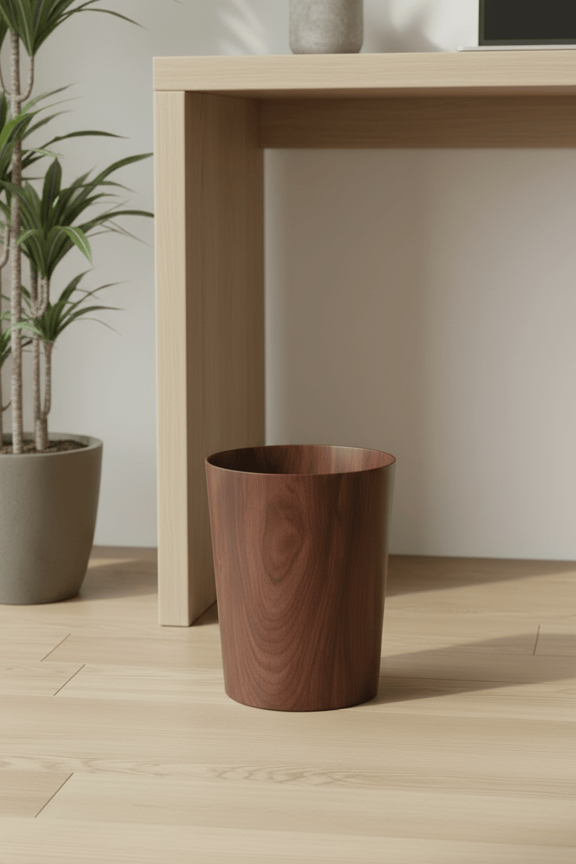 Poubelle en Bois