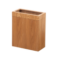 Poubelle en Bois Rectangulaire Moderne