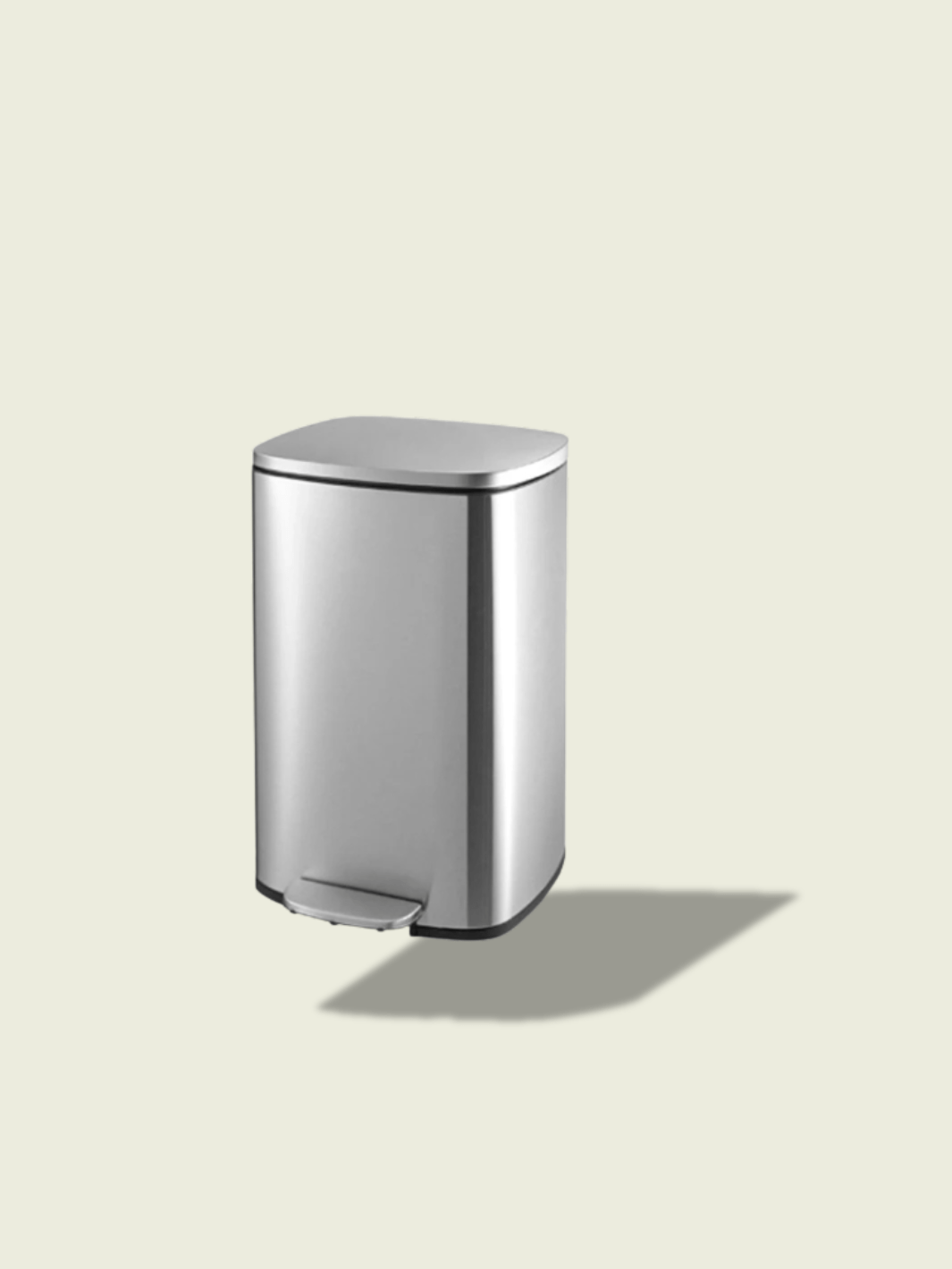 Poubelle Metallica silver