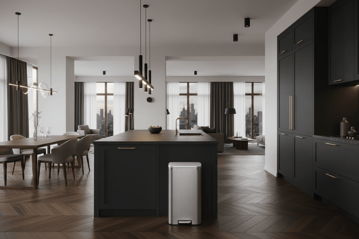 Finition inox élégante